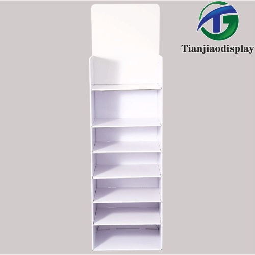 Durable Food Paper Shelves for Effective Presentation