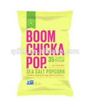 Custom made popcorn pillow plastic bag