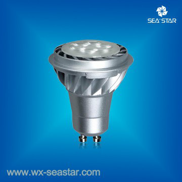 GU10 LED, 7W, AC220-240V, 25/35/90 Degree, 3000K, 450Lm, TUV, CE, RoHS