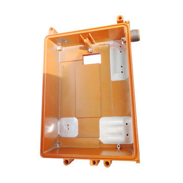 Die Casting Heatsink, Made of ADC 12 Aluminum, with Secondary CNC Milling/Drilling