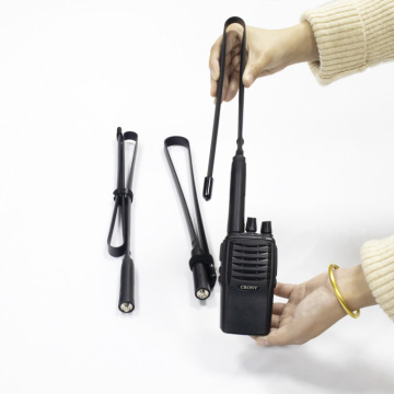 Cheap Wholesale Crony Wireless Transmitter and Receiver Walkie-Talkie with Folding Antenna