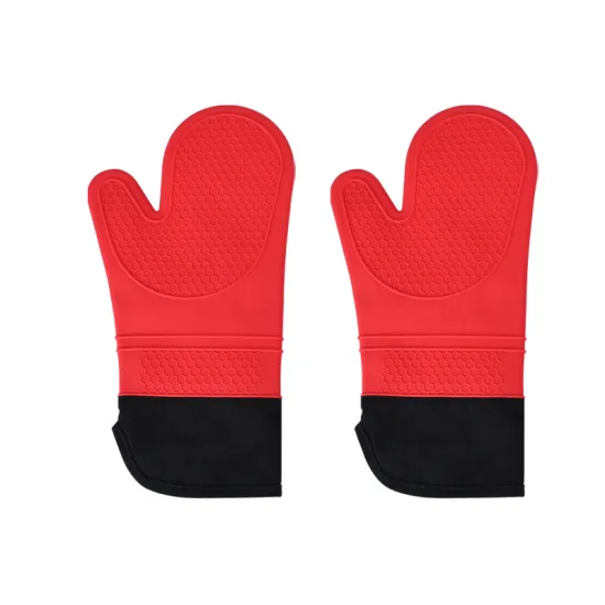 Hot Sale Thickened Silicone Baking Oven Gloves