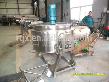 Electric/Gas Heating Stirrer Cooking Mixer Machine