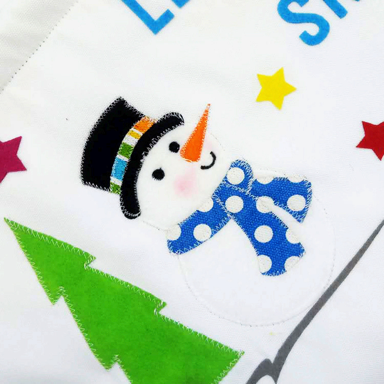 snowman Christmas advent calendar