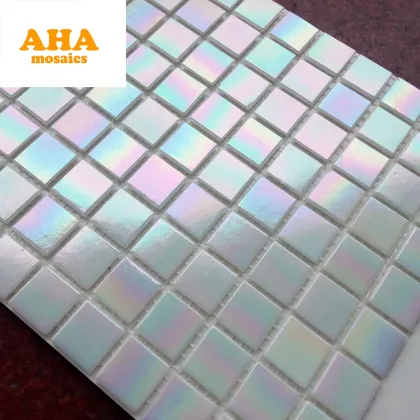 Rainbow Glass Mosaic Tile