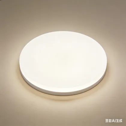 Indoor ceiling lighting with warm feel