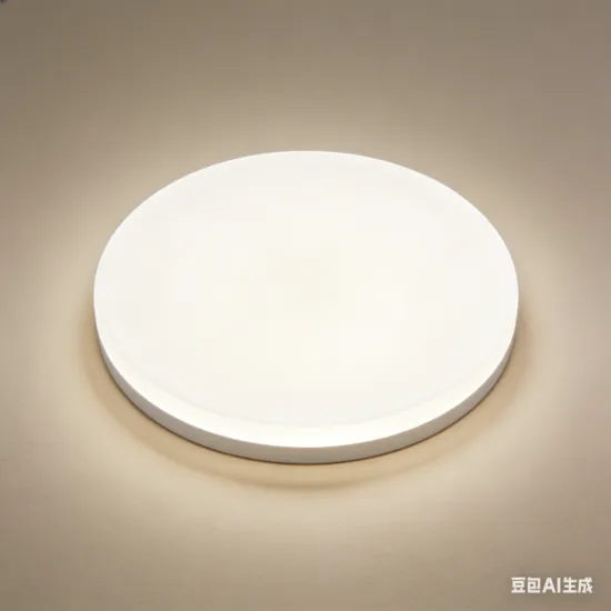 LED ceiling fixture for cozy spaces