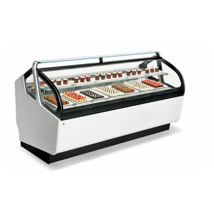 Commercial Ice Cream Popsicle Freezing Equipment - Horizontal Refrigerator