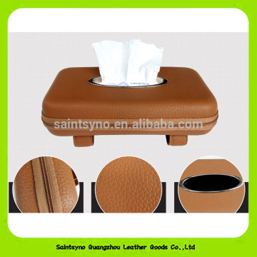 Excellent Supplier Leather Personalized fancy tissue box holder