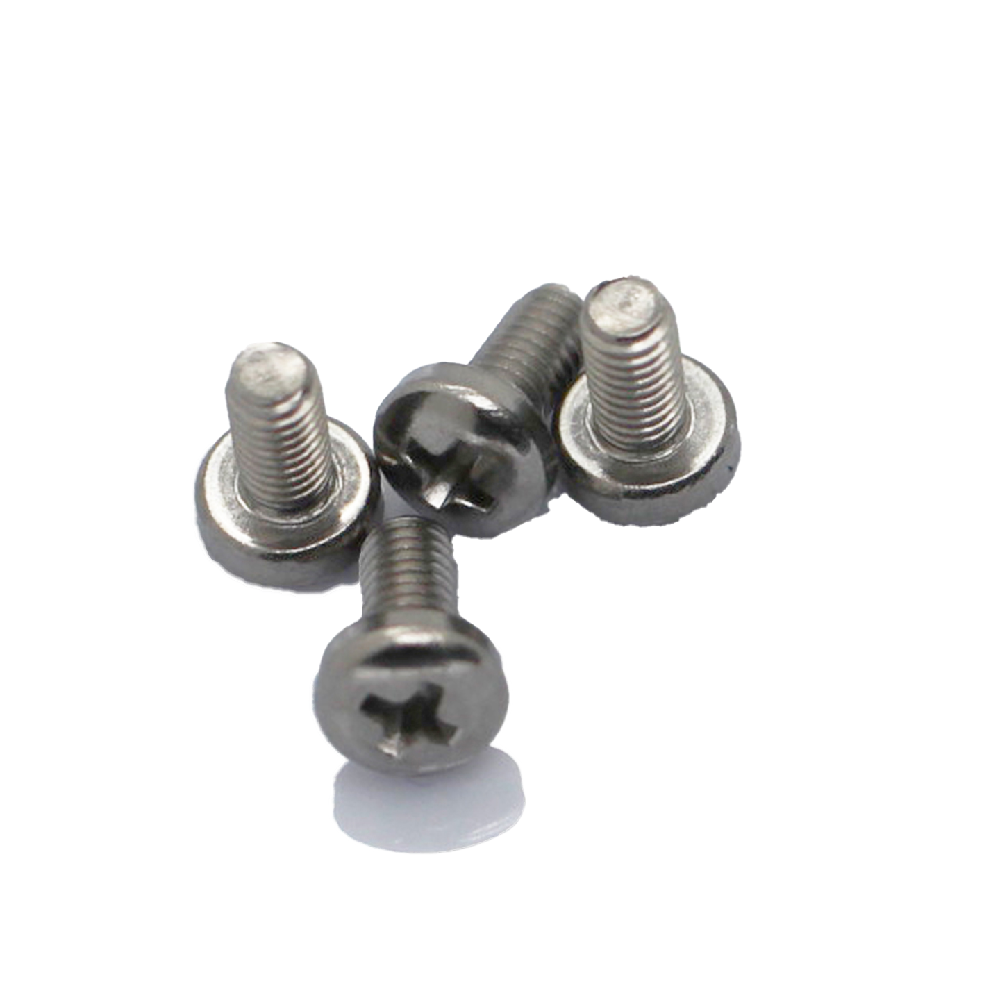 Pan head cross M3 SUS304 whitewashed medical screw