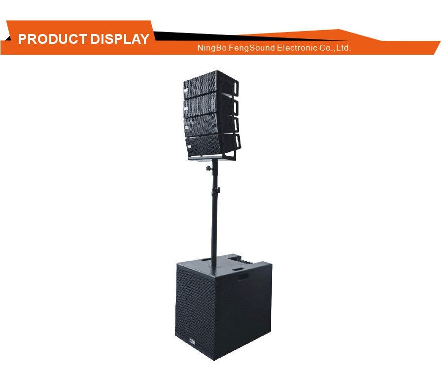 Class D Amplified Line Array Speaker