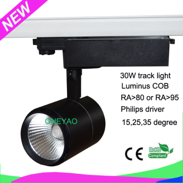 2015 new design 30W RA99 dimmable LED wireless track lighting