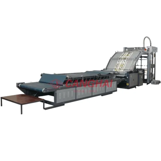 Automatic Paper Carton Flute Laminating Machine
