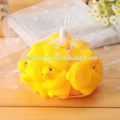 Baby Toys Rubber Little Blue Sounding Duck For Baby Washing Wholesale