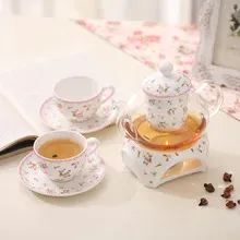 Luxury European Ceramic Vintage Flower Teapot Tea Cup and Saucer Set Porcelain Cups Afternoon Tea Sets

**Title:** Vintage European Porcelain Tea Set with Flower Design