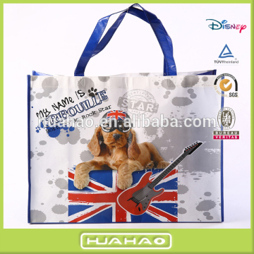 pp non woven laminated cooler bag with velcro
