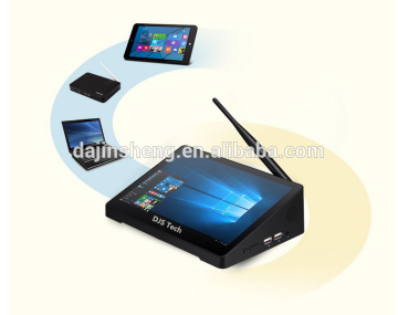 2017 new style quad core Mini Pc with touch screen