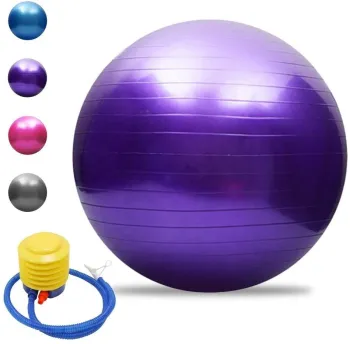 EJOEY Custom Logo PVC Balance Exercise & Massage Gym Balls - Anti-Burst 45cm to 95cm