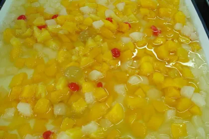 Mixed Healthy Canned Fruit , Diced Eco-friendly Canned Fruit In Syrup