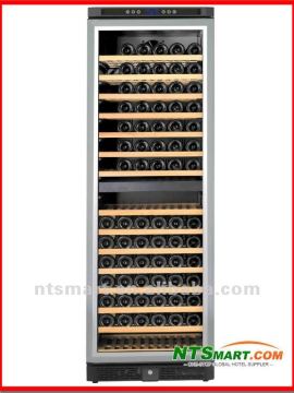 Direct cooling system compressor pvc door trim wine chiller