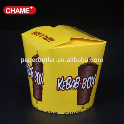 24oz 26oz 32oz disposable take away food grade Chinese paper noodle box