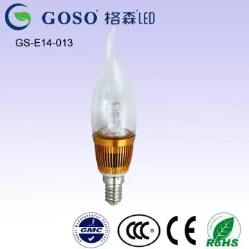 Manufacturer e14 led candle bulbs 3w 5w