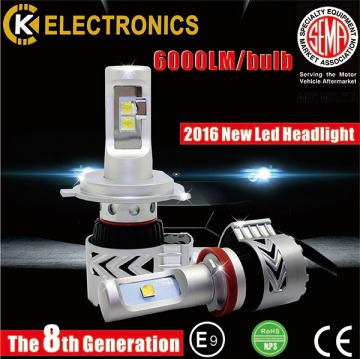 New design 2016 car h4 led headlight bulb h13 9007