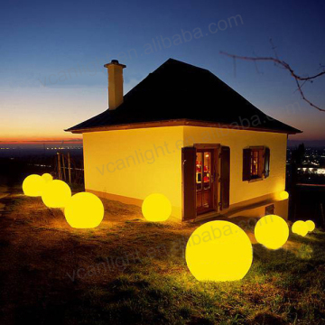 Best Quality RGB Light Christmas Ball Decoration in Large Plastic Balls