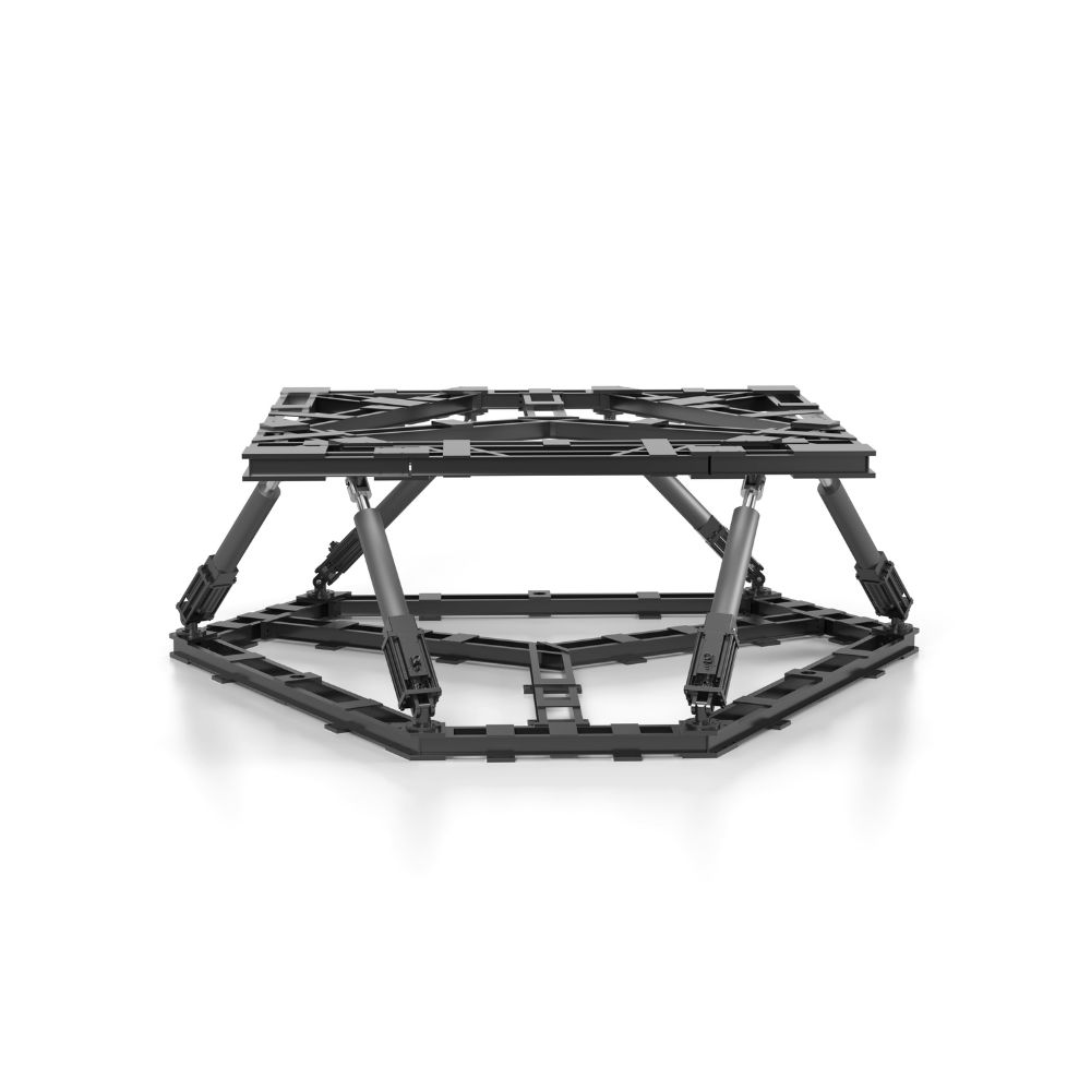 Multi - angle free - motion simulation platform