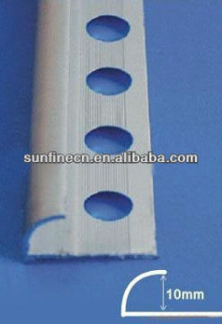 Bright Finish Machined Decorative Aluminum Corner Tile Trim