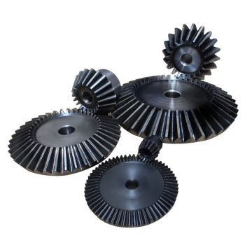 Direct Sale 45 Steel Quenched Bevel Gear 15 to 40 Teeth 90 Degree Drive
