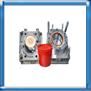 High Precision Custom Multi Cavity Mold , Dustbin Plastic Injection Molding Parts