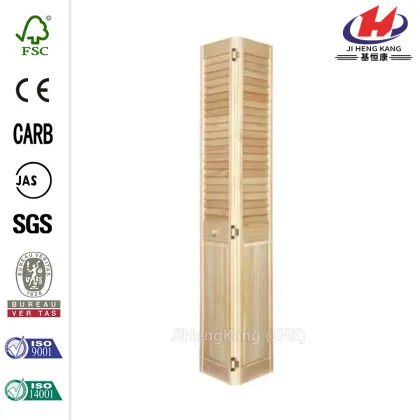 MinWax Red Mahogany Solid Wood Interior Bi-fold Door