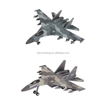 1/400 Scale Diecast Metal Toy: SU-35 Jet Fighter Model with Light and Sound Effects
