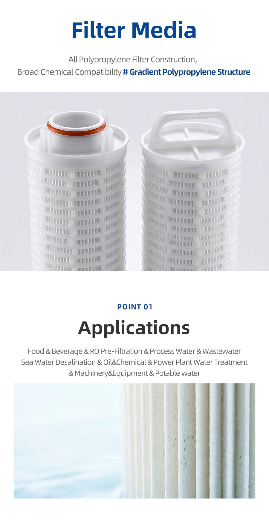 2.Alternative 3M High Flow Filter Element