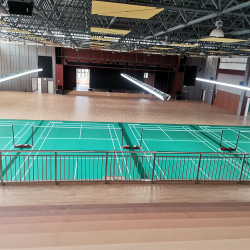 WEWNĘTRZNE PCV do badmintona sportowe podłogi