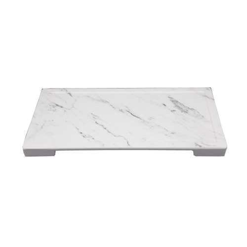 13 Inch Marble Melamine Serving Tray