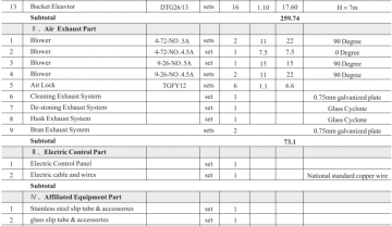 3.5-4T / H精米設備
