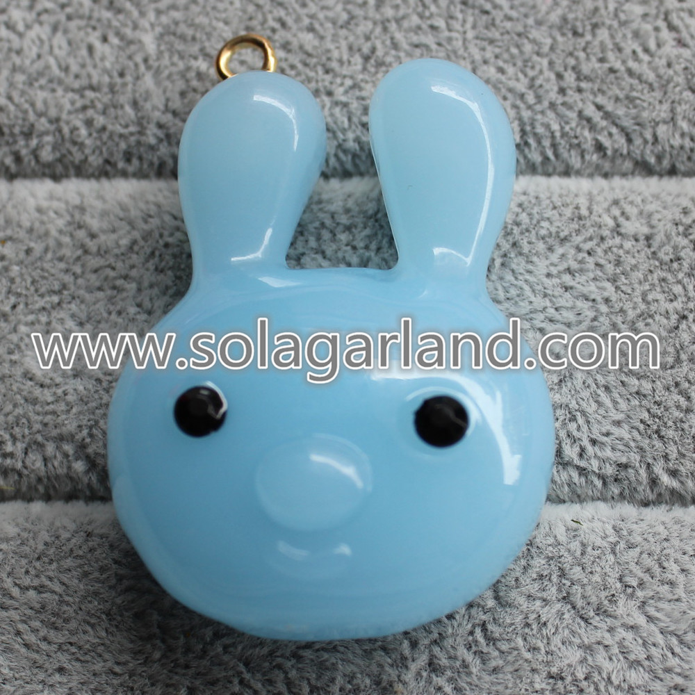 Acrylic Rabbit Beads