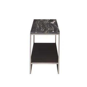 Black Marble Square coffee tables patio coffee table