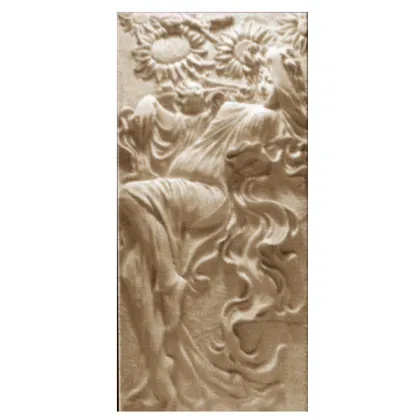 Brown Decorative Ceiling Panels Boards , Stone Wall Background
