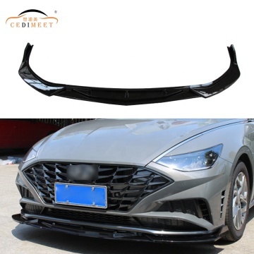 Factory Direct Auto Pièces PP Plastic Front Charemper Lép Splitter pour Hyundai Sonata 2021