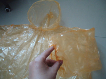 0.02mm Transparent Disposable Rain Suit