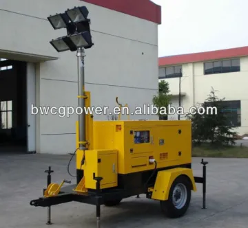 Low Price! 8kW Mobile LED Light Tower Generator