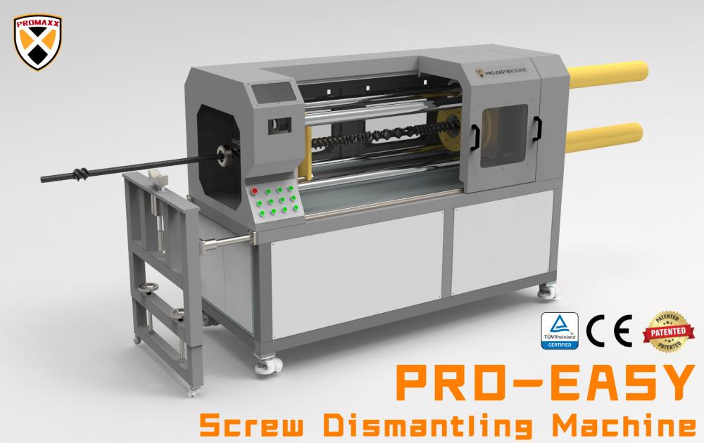 Segment Extruder Screws Dismantling Equipment Promaxx