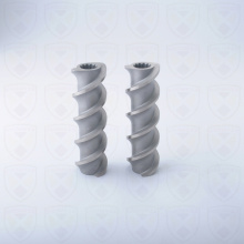 Tornillo y barril paralelo para PVC