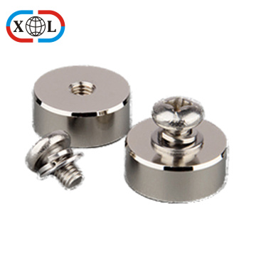 Heavy Duty Countersunk Hole Magnet with screws