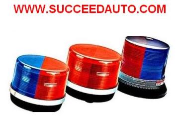Warning Beacon, Round Warning Light for Police Vehicle, Warning Beacon Safety Equipment