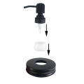 Silver nasos boshi bilan shisha Mason Jar