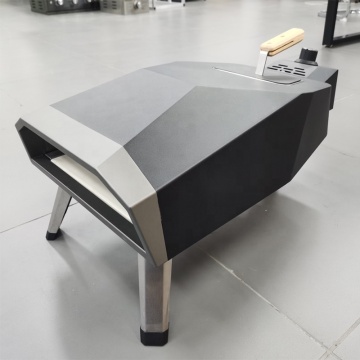 New Model Outdoor Hybrid Fuel Pellet Gas Pizza Oven